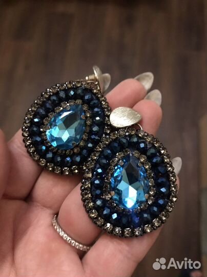 Серьги ручной работы