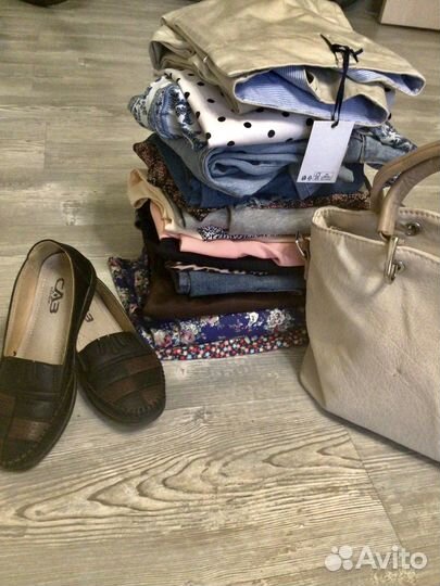 Пакет брендов на 46—48 р. Есть новые вещи