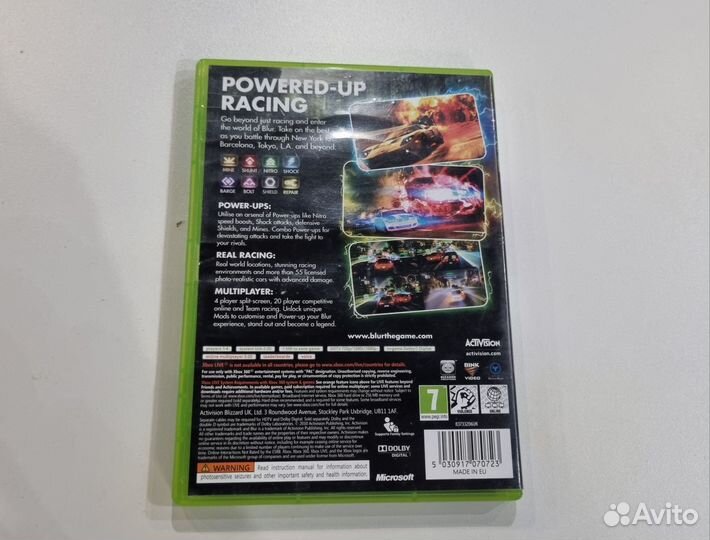 Blur Xbox 360