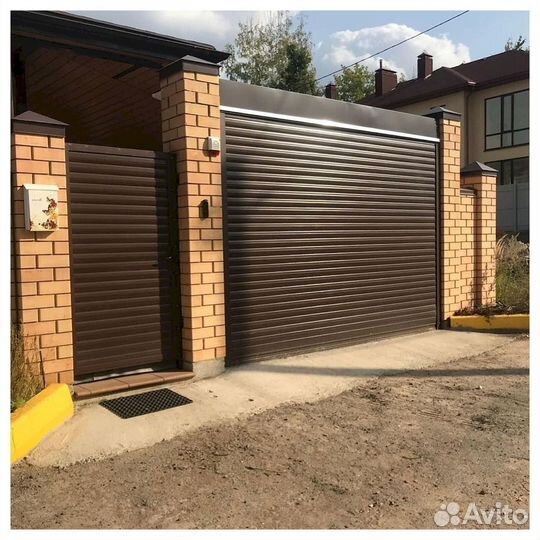 Ворота роллетные Алютех