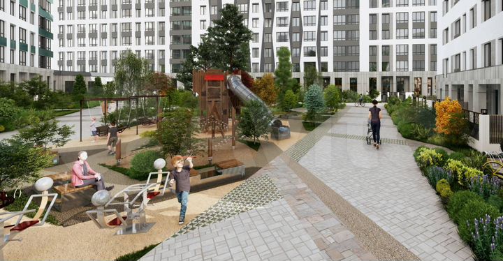 2-к. квартира, 51 м², 6/15 эт.