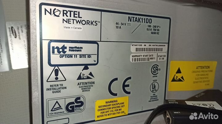 Атс Meridian Nortel / Avaya