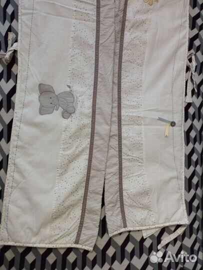 Бортики в детскую кроватку