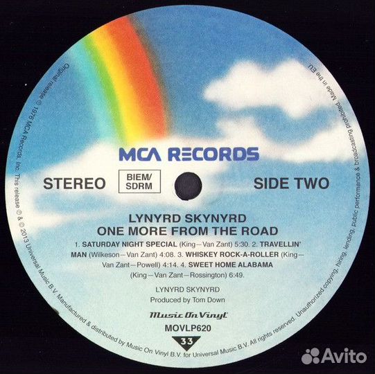 Виниловая пластинка lynyrd skynyrd - ONE more from