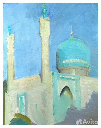 Живопись маслом этюды картина