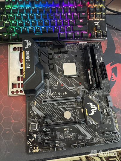 Ryzen 7 3700x+B450 Plus Gaming+16 озу