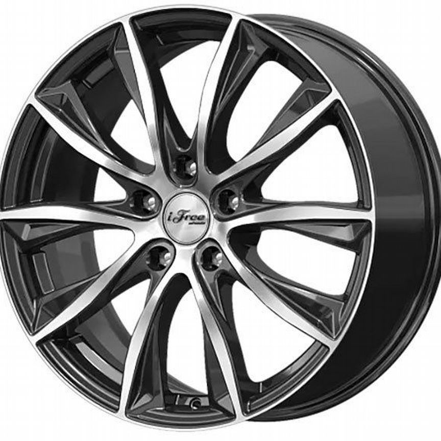 Диски iFree Каzантип 7.5x18 5x114.3 ET50 D67.1 Блэк Джек