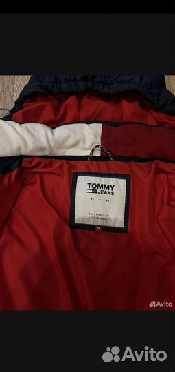 Tommy hilfiger пуховик мужской