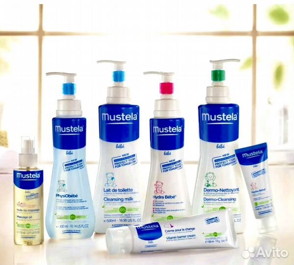 Mustela Emolium дерматологическая косметика