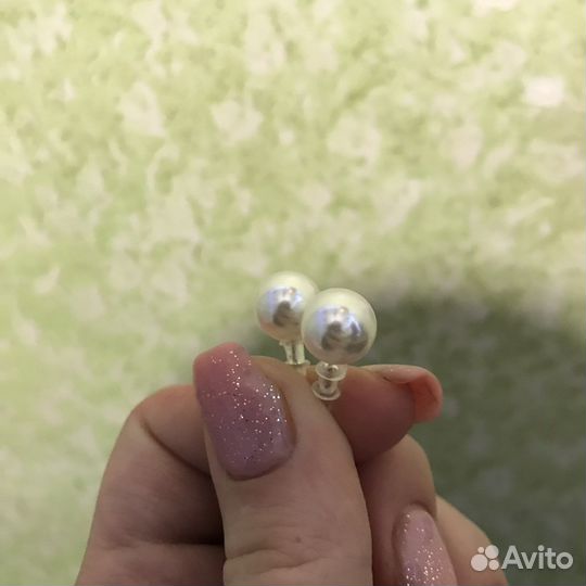 Серебряные серьги