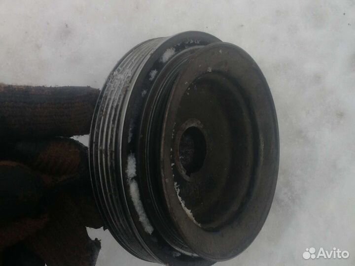 Шкиф коленвала чери омулет