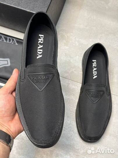 Слипоны мужские prada