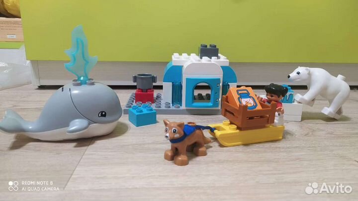 Конструктор lego duplo Town Вокруг света: Арктика