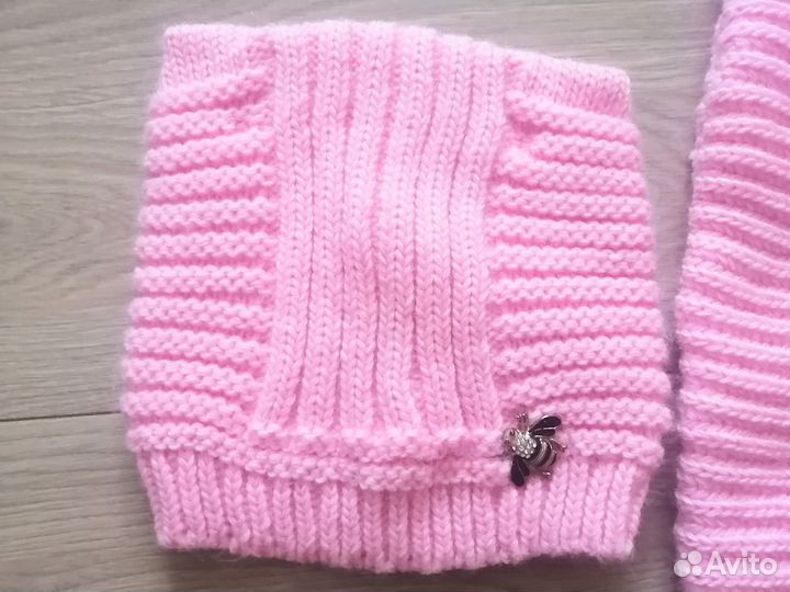 Комплект шапка - снуд, 50-54 р