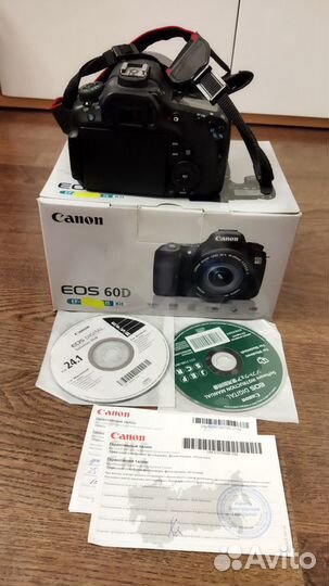 Зеркальный фотоаппарат Canon eos 60d комплект