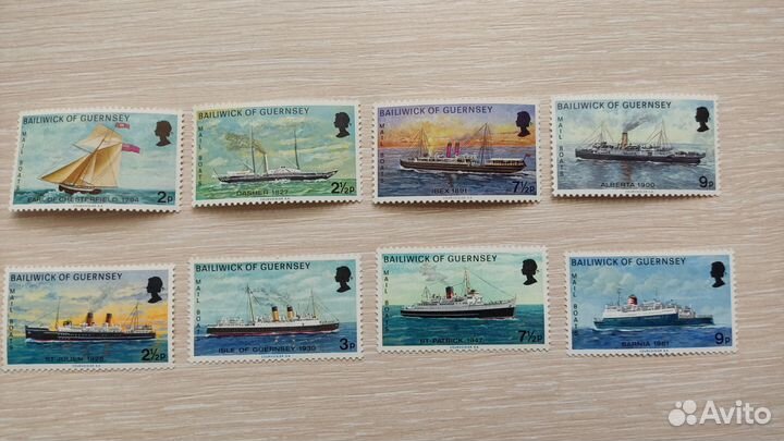 Почтовые корабли Английские колонии Гернси
