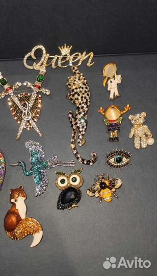 Брошь брошь-кулон