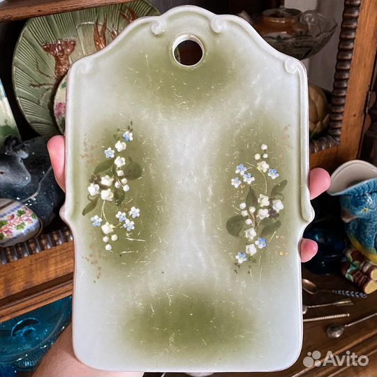 Сырная доска ландыши СССР бывш.фабр. Гарднера