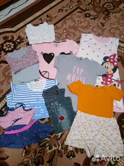 Вещи пакетом 134-140