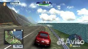 Test Drive Unlimited PSP анг. б\у без бокса