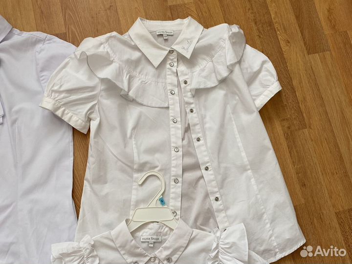 Блузка белая