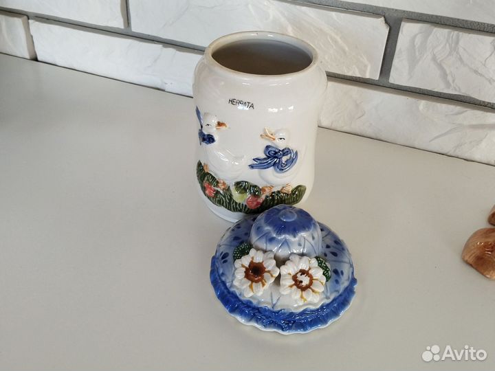 Банки для сыпучих продуктов керамика