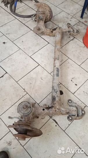 Балка задняя opel astra g zafira a