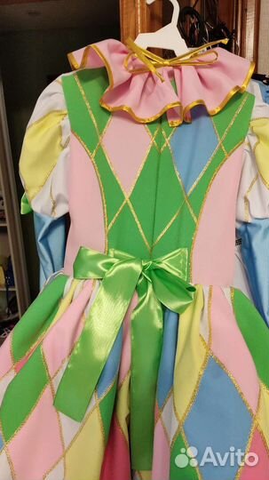 Костюм, Арлекин, на девочку 140-146