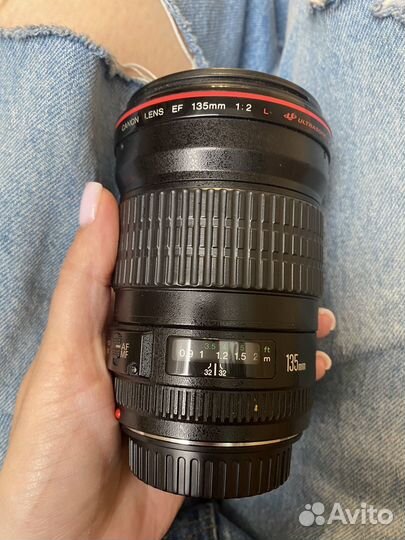 Объектив canon 135 mm