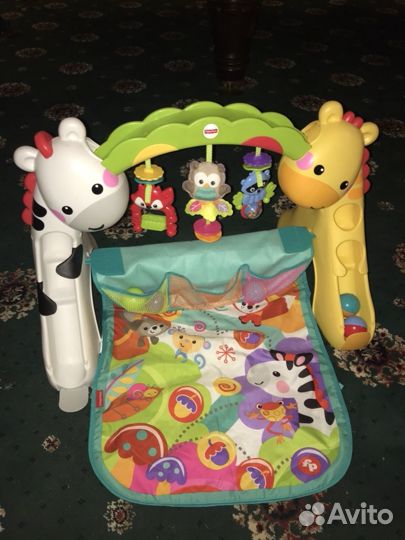 Коврик «Растём вместе» от fisher price, состояние