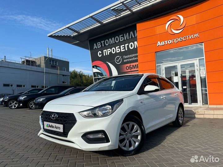 Hyundai Solaris 1.6 МТ, 2018, 55 216 км