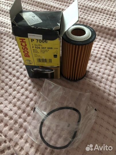 Фильтр маслянный bosch F026407006