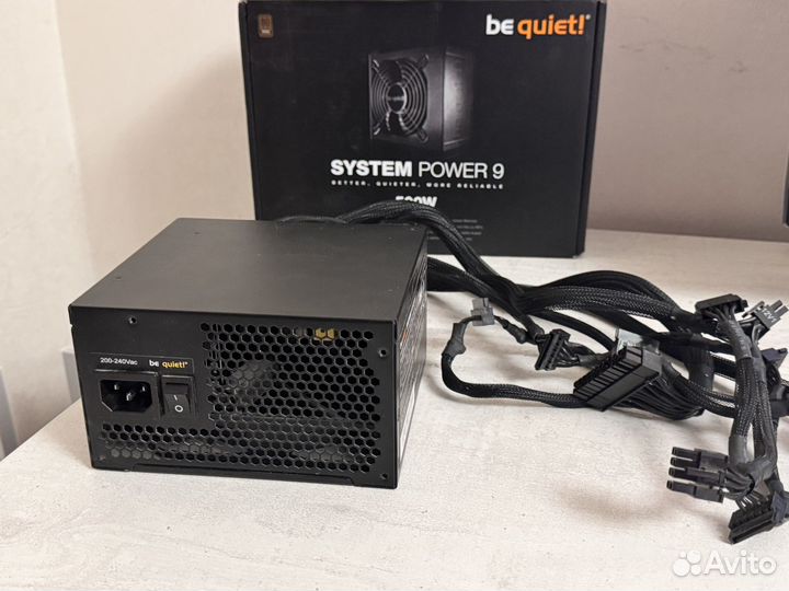 Блок питания be quiet 500w