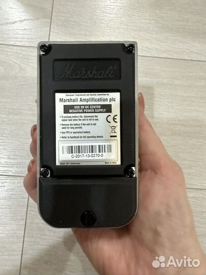 Marshall jh-1 jackhammer гитарная педаль