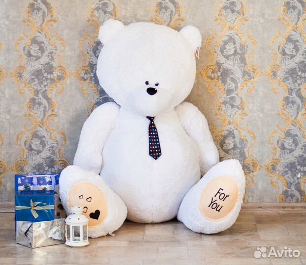 Большой плюшевый мишка Тедди 130 см