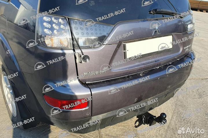 Фаркоп Mitsubishi Outlander XL 2007-2012, под квадрат, 51293