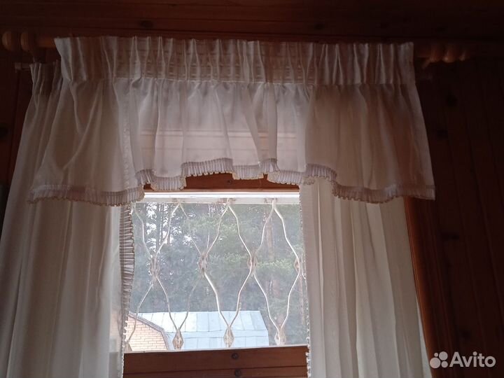 Комплект штор (ламбрекен и шторы)