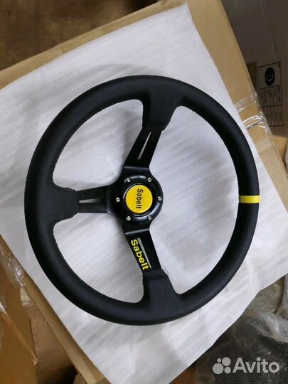 Спортивный Руль Sabelt jdmКожа
