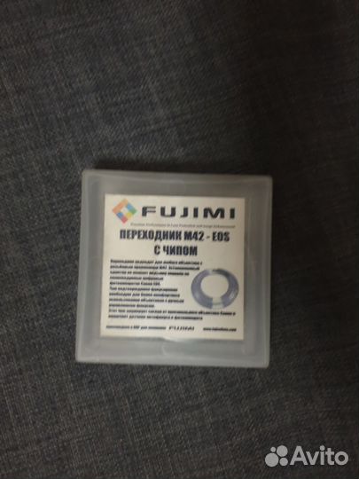 Переходник м42 canon eos с чипом