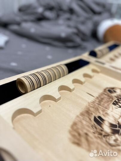 Шахматы ручной работы + нарды новые