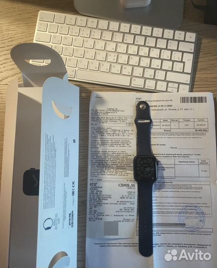 Часы apple watch 7 44mm