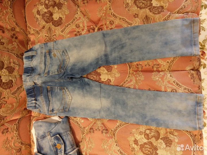 De salitto джинсовый костюм 104р