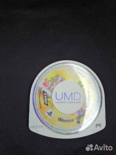 Диск для psp. worms open warfare