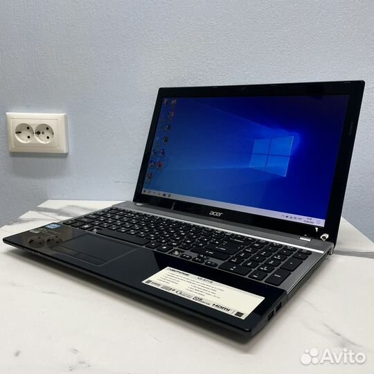 Мощный ноутбук Acer i5-3210M/6Gb/SSD/2 видеокарты