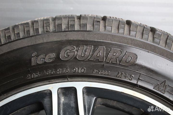 Диски TGRacing и Yokohama IceGuarg 205/55/16