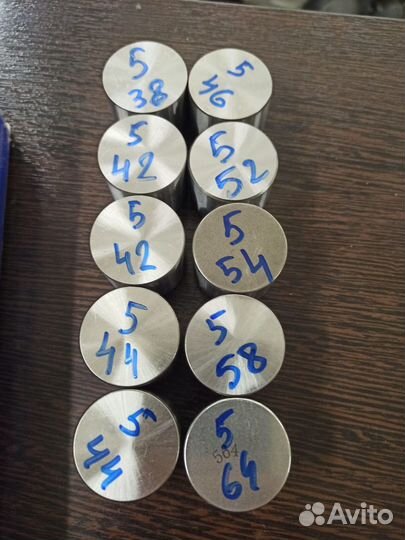 Рег. стаканчики Тойота, новые, все размеры