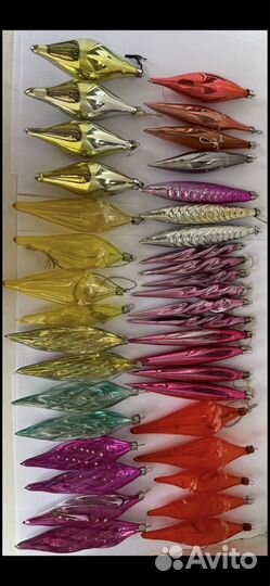 Елочные игрушки СССР