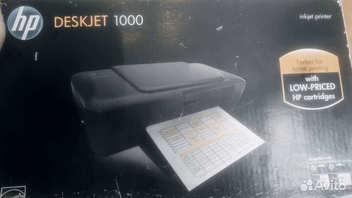 Принтер HP deskjet 1000