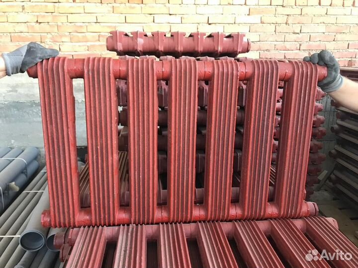 Полимерные Чугунные батареи отопления