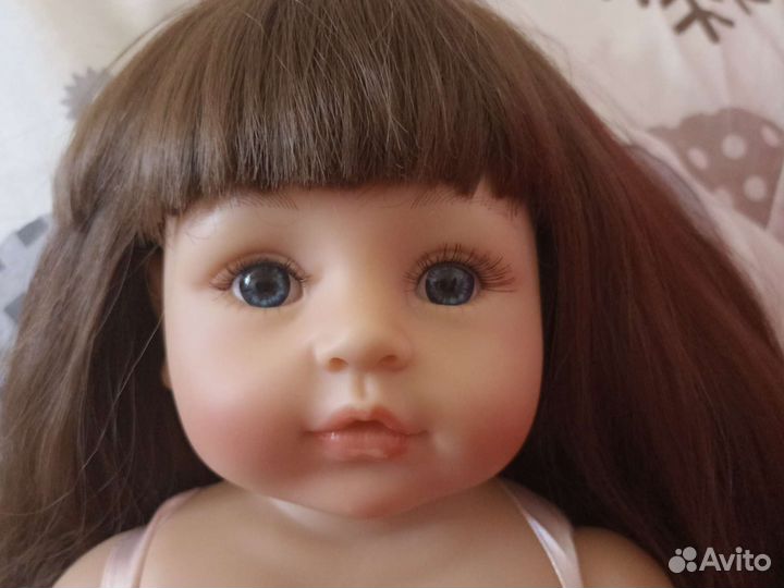 Кукла Реборн полностью силиконовая девочка 55 см